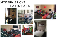 Enjoy our 2-room apt (1 livingroom, 1 bedroom), spacious 45m², fully renovated,  Paris, France Modern quiet spacious bright for 2 Entire rental unit vacation rental 6828453
