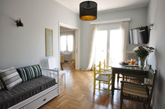 Matilda's place- My house has been renovated, maintaining its classic athenian c East Attica, Greece Cozy retro style penthouse in the heart of Athens Entire rental unit vacation rental 25975140
