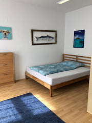 Bright and large all-inclusive shared room in flat-sharing community of 4 with b Vienna, Austria Dreamy blue WG-Zimmer - zwischen BOKU und Hauptuni Private room in rental unit vacation rental 48763250