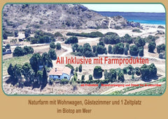 Caravan, guest rooms and 2 tent places awaits you 300 meters from the sea.<br /> Rhodes, Greece Room in Naturfarm, beach 300m, Corona free Private room in rental unit vacation rental 18737757