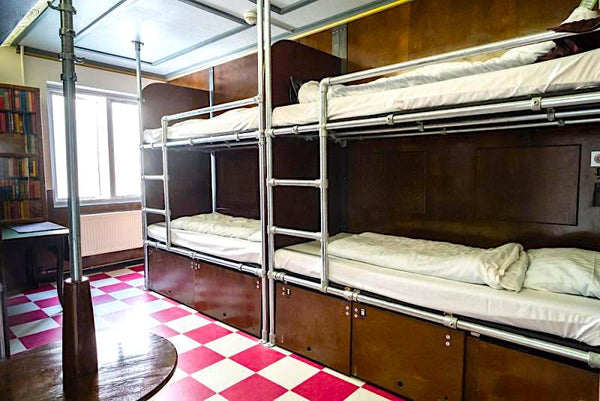 The dormitory with eight beds is ideal for cost-conscious individual travelers o Copenhagen, Denmark Bed in 8-Bed Mixed Dorm Room in hostel vacation rental 35246168