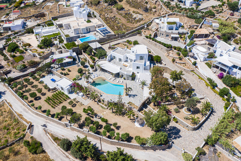 Main Details of Ker Estate:<br />•	Private Estate<br />•	Position & view: direct Mikonos, Greece Ker Estate by Ethos Hospitality Entire villa vacation rental 53094247