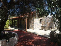 The house is situated in a traditional and historical village in the area of Cha Glyfada, Greece Stone house among trees Entire cottage vacation rental 19564557