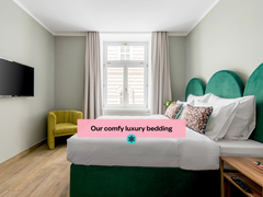 This deluxe studio extends over 32 square metres and comes furnished with a comf Prague, Czechia numa | Cosy Central Studio with fast WiFi Entire serviced apartment vacation rental 52607622