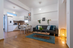 A stylish 2nd-floor  apartment in the city of Athens only 3 min away from   Lari Athens, Greece Modern 2BD apt in Athens , 3-min metro Entire rental unit vacation rental 50970473