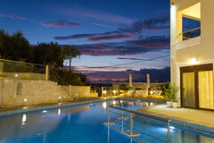 Feature two spacious bedrooms with 1 double and 2 twin beds with bright colors a Greece Family Suite - Esthisis suites Room in aparthotel vacation rental 17366030
