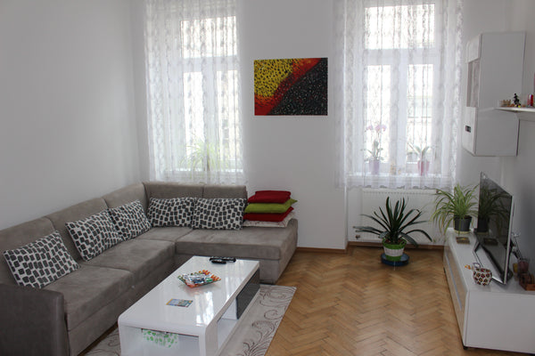 Our 50m² apartment can accommodate up to 4 people. <br />It is located in the 2n Vienna, Austria my happy place Entire rental unit vacation rental 19766597