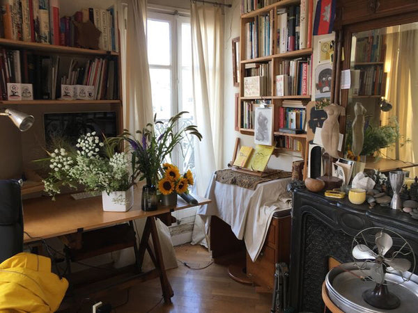 I propose a flat in Paris, two rooms, the first is free and I take the second.<b  Paris 75017 view Sacré-Cœur. Shared room in rental unit vacation rental 20619780