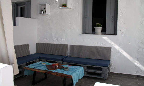 The old carpentry of the island became three small - puppet - houses, with fully Keratsini, Greece Kimolian Monopolis -Alyki House. Paradise is real! Cycladic home vacation rental 50285886