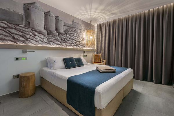 There are 3 Deluxe Double Rooms in Elakati Luxury Boutique Hotel, Gerani, Faros,  Elakati Private Double Room in Rhodes Town Room in boutique hotel vacation rental 32228103
