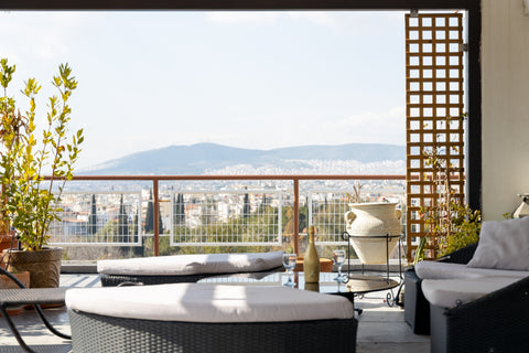 A beautiful top floor apartment at Nea Ionia next to Perissos metro station with Athens, Greece Top floor ap Huge balcony with astonishing view. Entire condo vacation rental 572518681546055094