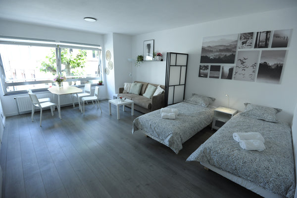 Beautiful studio in the heart of the center of Brussels and just near by Europea  Charming studio near to the Center and EU Area Entire rental unit vacation rental 648955862524432826