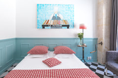 Former bakery redesigned into a Tiny Design studio to experience an authentic Pa Paris, France Romantic Studio in former bakery Eiffel.T /AC Entire rental unit vacation rental 5211027