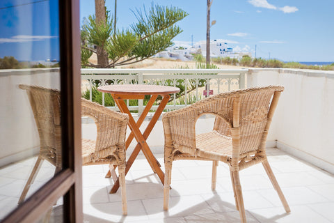 Located 200 meters from Agia Anna beach of Naxos island, this two-bedroom apartm  Two-Bedroom Apartment, Aegean White Apartments Entire rental unit vacation rental 46538576