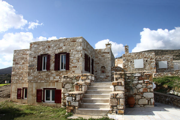 This beautiful Cycladic house located next to the Monastery of Panagia Kontiani  Athens, Greece Stone Villas Kontiani (Red Villa) Cycladic home vacation rental 33034025