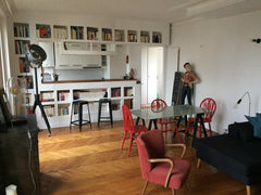 The building is overlooking the Sacré-Coeur gardens and his famous stairs. <br / Paris, France Montmartre with a panoramic view Entire rental unit vacation rental 10544285