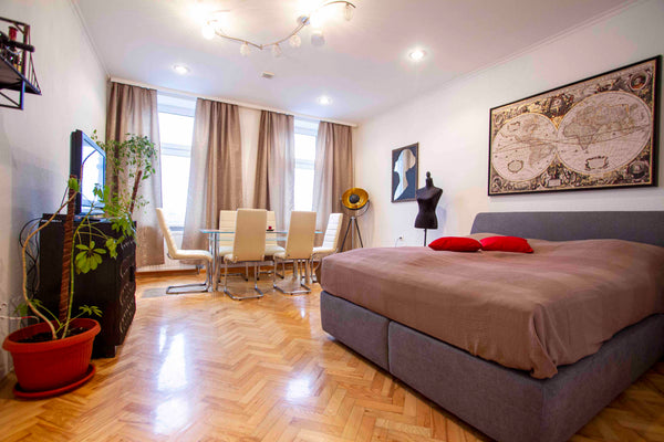 Helle gemütliche Wohnung mit eleganter und funktioneller Einrichtung. Übernachtu Vienna, Austria Helle und gemütliche Wohnung mit ruhiger Lage. Entire rental unit vacation rental 40336559