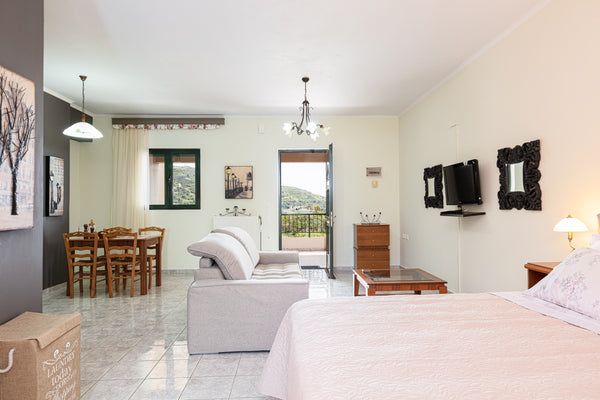 Inside a well-organized space of 45  there is everything you need, fully equippe Greece Aloni flat Entire rental unit vacation rental 49753274
