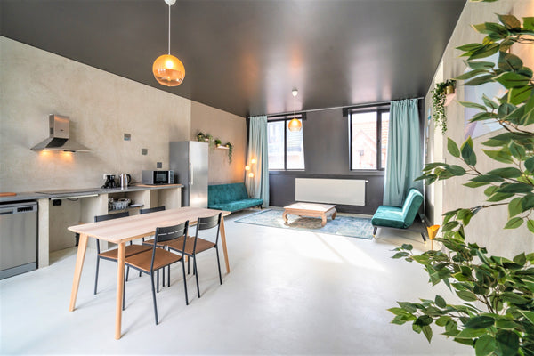 Bright and beautiful newly built apartment, very close to the charming Riverside Antwerp, Belgium The Antwerp Old City Residence 301 Entire rental unit vacation rental 52683142