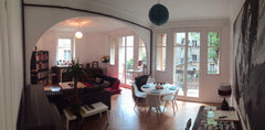 The apartment of 100m ² possesses 3 rooms and a big very open living room-dining Paris, France CasaFeliZ Private room in rental unit vacation rental 9252279