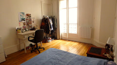 Dans bel appartement haussmannien situé au croisement de la rue Saint Maur et de Paris, France Nice room, Republique, Saint Maur Private room in rental unit vacation rental 7300363