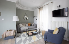 This chic and modern 57sqm apartment located 5 minutes from the Palais des Congr  CHIC AND WARM APT NEAR PORTE MAILLOT Entire rental unit vacation rental 22116611