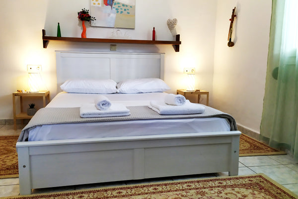 It has internet 100 mbps two bedrooms with double bed where they have 9,000 btu  Chania, Greece house near the beach 2 Entire home vacation rental 49260443
