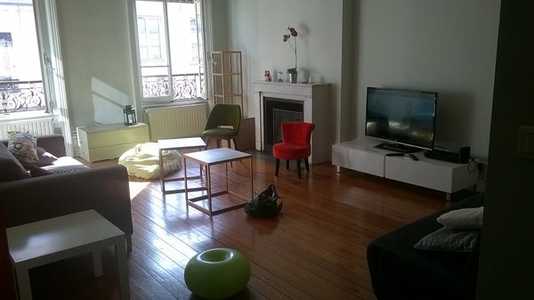 Notre appartement se situe dans un quartier très sympa du 6ème arrondissement. P Lyon, France Appartement 90m2, weekends, Lyon 6. Entire rental unit vacation rental 13252693