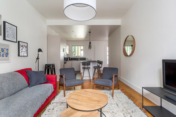Discover this sublime, very bright, fully functional and comfortable flat for a   Hamac Suites - Suite Barrème - Lyon 6ème - 6 p Entire rental unit vacation rental 579416420004072710
