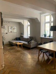 Two-level apartment with bedrooms downstairs and a large room upstairs. The apar Copenhagen, Denmark Nice big apartment "the City center" Entire rental unit vacation rental 24826721