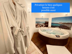 Loueur professionnel (site mieuxqualhotel)<br />Retrouvez nous sur mieuxqualhote Bordeaux, France Mieuxqualhotel jacuzzi privatif Le rond Entire serviced apartment vacation rental 43814168