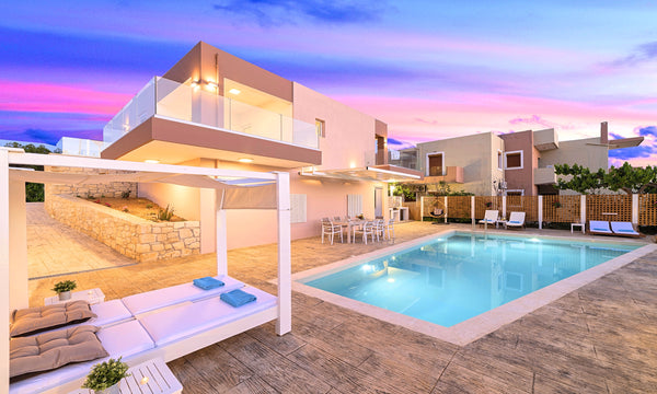 Enjoy the timeless Cretan setting and refined accommodation with each room mirro London, United Kingdom Allas Villa Heated Pool Entire villa vacation rental 49372894
