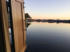 Wake up from a good night's sleep in a comfortable bed made by a local cabinetma Ry, Denmark State-of-the-art Danish design houseboat Houseboat vacation rental 49854582
