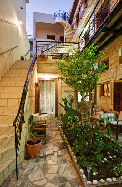 You will reserve one of our ground or first floor studios, as seen in the photos Rethimnon, Greece Barbara Studios - Studio with shared patio Room in aparthotel vacation rental 14132292