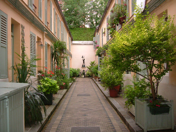 L'appartement est situé dans une jolie cour fleurie et ensoleillée ou l'on enten Paris, France Quartier Latin - Duplex 75m2 Entire rental unit vacation rental 5452499