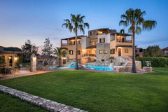 The luxurious & spacious Villa Natali features 9 bedrooms and 8 bathrooms, accom Phalasarna, Greece Natali Luxury Villa (Iason Villas), 9 Bedrooms, Private Pool, Garden, Next To Maleme Beach Entire villa vacation rental 2631155
