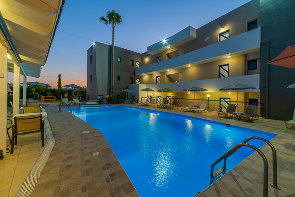 This accommodation is located on Stavromenos just 20 m away from the beach, apar Crete, Greece Triple Room Apartment With Garden View Entire rental unit vacation rental 50204263