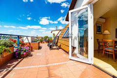 partment is settled in moast prestigious Prague area Vinohrady on the edge of ci Prague, Czechia Roof Garden Apartment with terrace Entire rental unit vacation rental 1916786