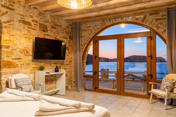 Boreas consists of a master bedroom, a large room with two single beds, a bathro Virginia, United States Villa Perraki - Boreas Entire villa vacation rental 18965700