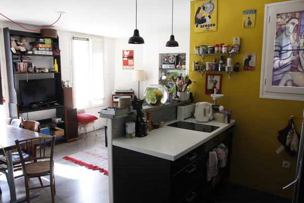 Bright room in a small apartment with a young and welcoming couple.<br />Nice do Paris, France Cozy bedroom in a nice apartment Private room in rental unit vacation rental 18154073
