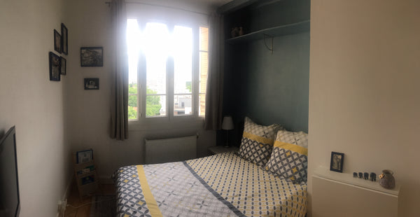 Nous sommes deux colocs et il y a aussi un petit chat, malheureusement incompati Lyon, France Chambre privée, la 