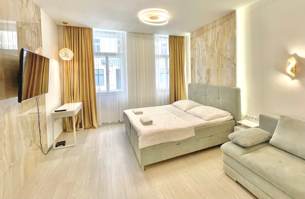 Fully renowned apartment with stylish design in the premium location, 5 minutes  Prague, Czechia Goldi Prague City Centre Apartments Entire rental unit vacation rental 41265711