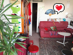 L'appartement est constitué d'un salon avec un canapé lit confortable, d'une cui Paris, France Studio proche du canal de l'Ourcq Private room in condo vacation rental 24068818