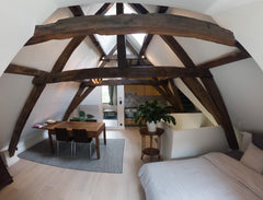 Newly renovated with all modern comfort at just 2 min walking from the castle Gr Ghent, Belgium Your own 18th century attic in the center of Ghent Entire rental unit vacation rental 36126903