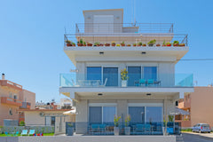 Sonja 2 apartment (2 bedrooms, 1 bathroom, sleeps up to 5) is a 50 sq. m. newly  Rethimnon, Greece Sonja 2 apartment,pool,Beachfront,Chania Entire rental unit vacation rental 19989719