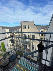 Beautiful penthouse apartment of 97 square meters and a cozy and sunny balcony.  Copenhagen, Denmark Penthouse apartment by the lakes in cozy Østerbro Entire condo vacation rental 52962043