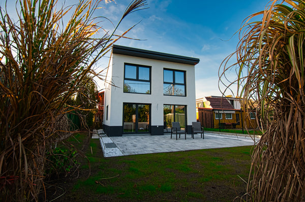 The house (in total app. 130m2) is located in an allotment garden quite close to Vienna, Austria Vacation Home in Prater | Central, Garden & Sauna Entire home vacation rental 44547997