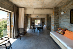 Villa Versailles is constructed of stone and comprises a functionally independen Greece Kea Architect's villa Versailles amazing view Cycladic home vacation rental 11994203