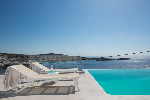 Situated in Agios Lazaros, this villa is a 5-minute drive to the famous Nammos r Gstaad, Switzerland Marvelous 7 BR Villa Overlooking the Psarou Bay Entire villa vacation rental 43672432