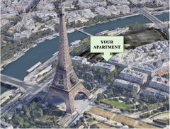 Fully  equiped, washing and dry machine, speed internet, Air Conditionning, 1 ro Paris, France Amazing apartment next to Eiffel Tower for 6/7 Entire rental unit vacation rental 3435211